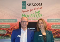 Hugo Nijgh of Sercom, which recently delivered a new project in Mexico, and Katja van Berkel of Hortilife (which also operates in Mexico, including a biomass project using pecan peels).